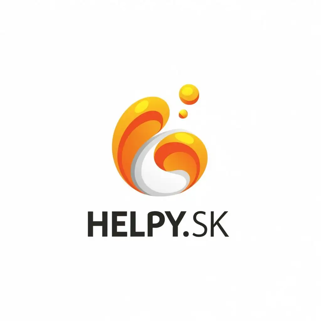 a logo design,with the text "Helpy.sk", main symbol:H,Moderate,be used in Education industry,clear background, text on the right side of logo