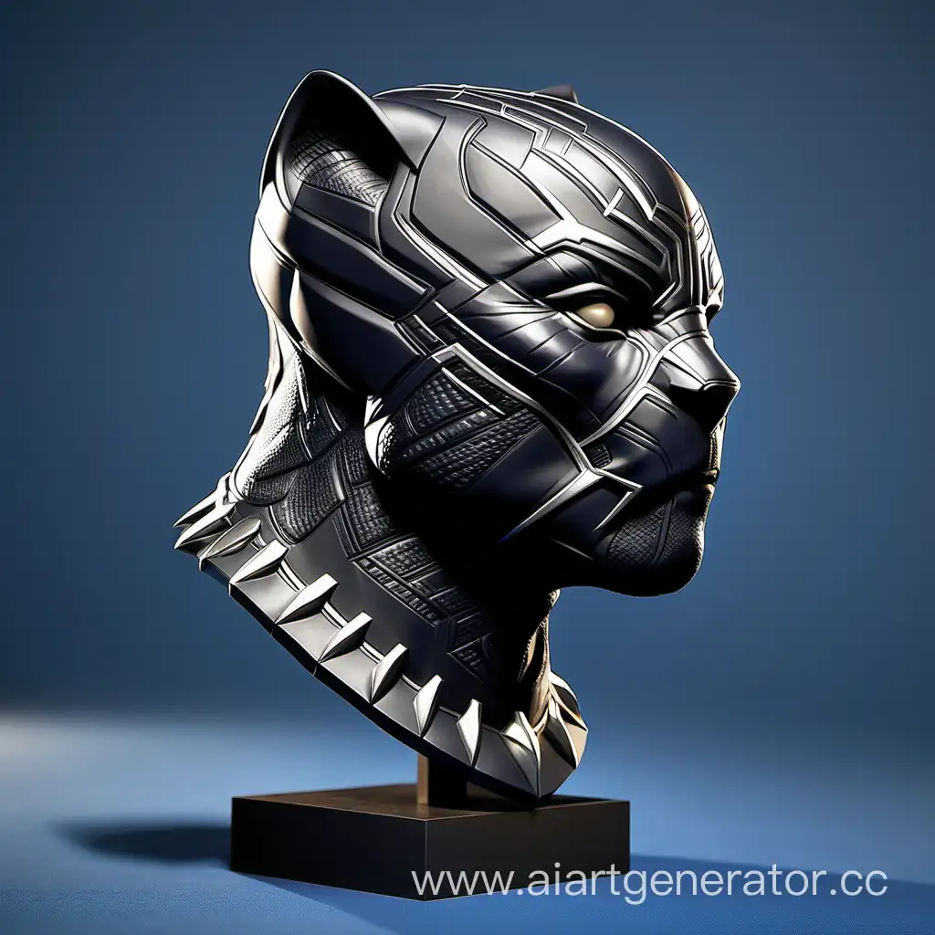 Black-Panther-Movie-Profile-Bust-Detailed-Marvel-Character-Sculpture