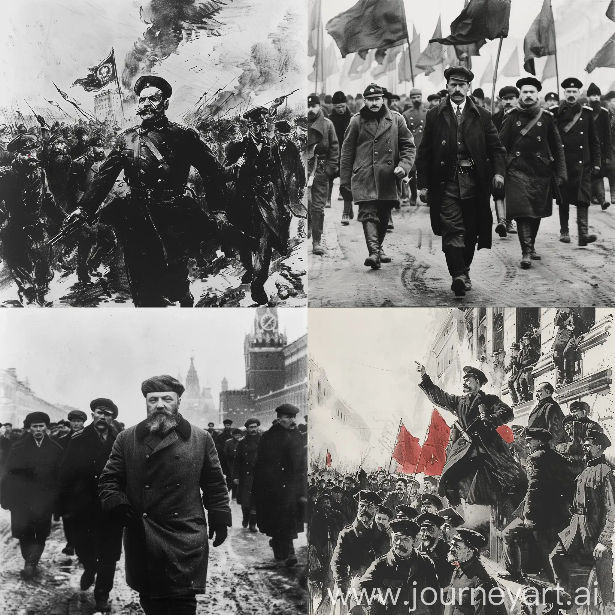 Bolshevik-Revolutionaries-Ascend-to-Power