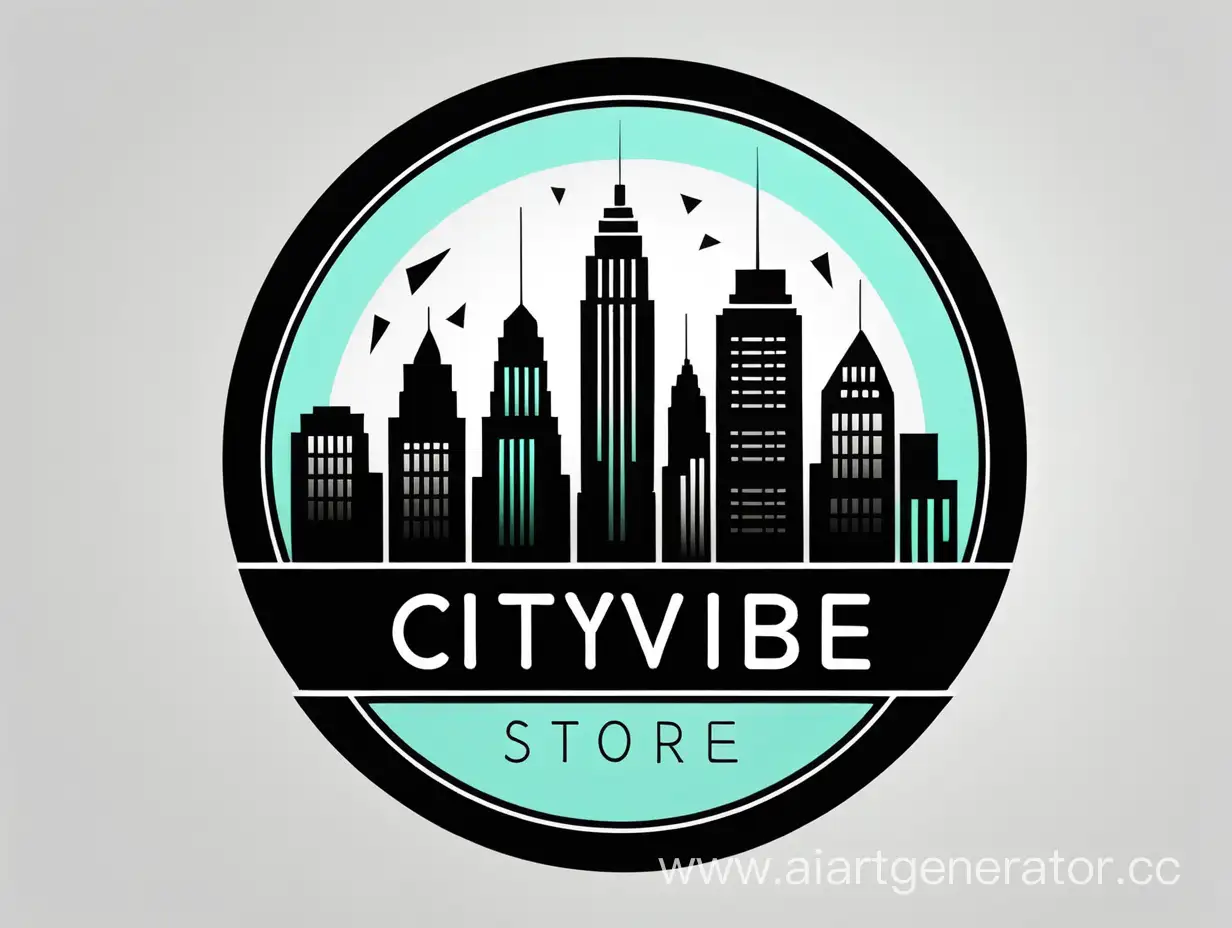 Логотип для магазина CityVibe