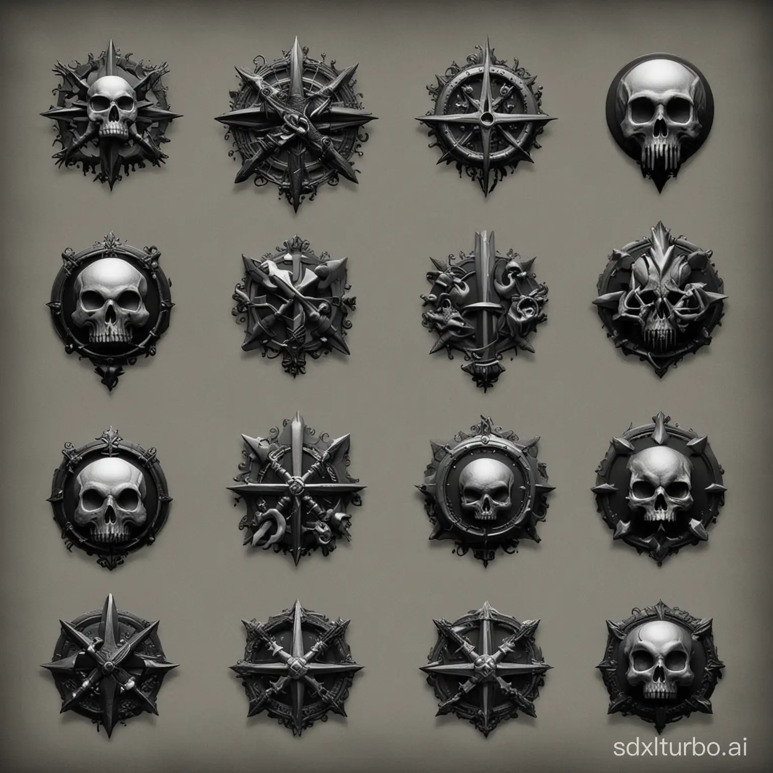Step into the shadows of the digital realm with our Gothic Browser Icons collection. Crafted with meticulous attention to detail, these icons are designed to add a touch of mystique and darkness to your browsing experience.

Explore a world where the familiar symbols of web navigation are transformed into hauntingly beautiful works of art. Each icon is a masterpiece in its own right, blending elements of gothic architecture, symbolism, and aesthetics to create a truly captivating visual experience.

Whether you're a developer looking to add a unique flair to your browser application or a user seeking to customize your desktop with a darker aesthetic, our Gothic Browser Icons are sure to leave a lasting impression.

From intricately detailed compass roses to ornate skull and crossbones motifs, our collection offers a diverse range of icons to suit any browsing environment. Let your imagination run wild as you navigate the web with these evocative symbols by your side.

Join us on a journey into the unknown, where every click brings you one step closer to uncovering the secrets of the digital underworld. Embrace the darkness and unleash the power of our Gothic Browser Icons today.
