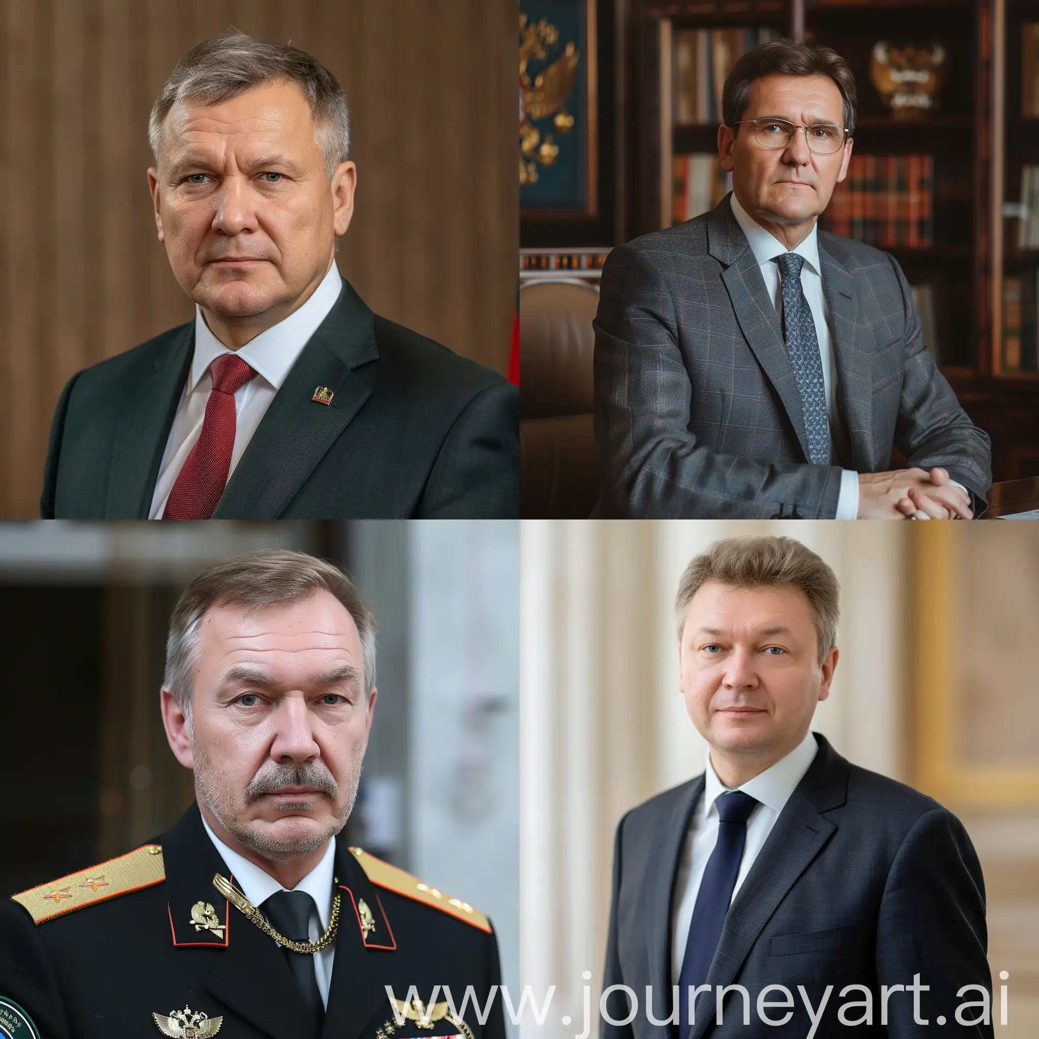 Deputy-President-of-Russia-Portrait-in-Formal-Attire