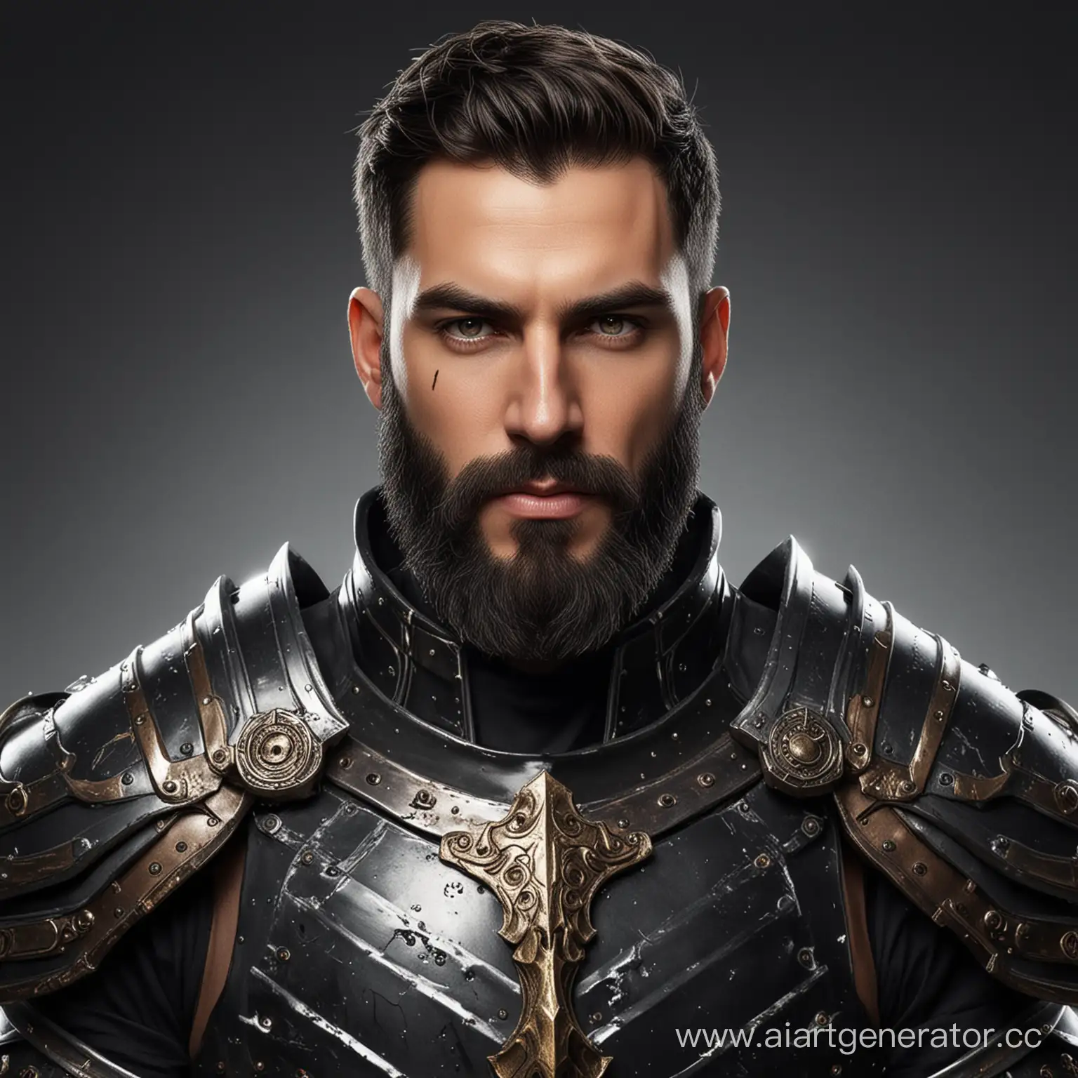 Formidable-30YearOld-Paladin-in-Black-Armor-with-a-Fierce-Face