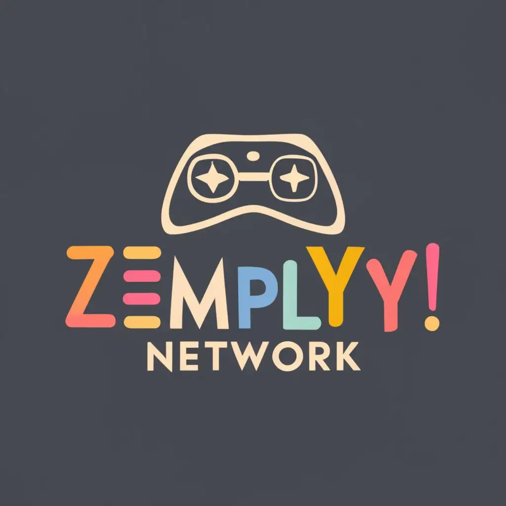 logo, It, Gaming, with the text "ZimplyLost Network", typography