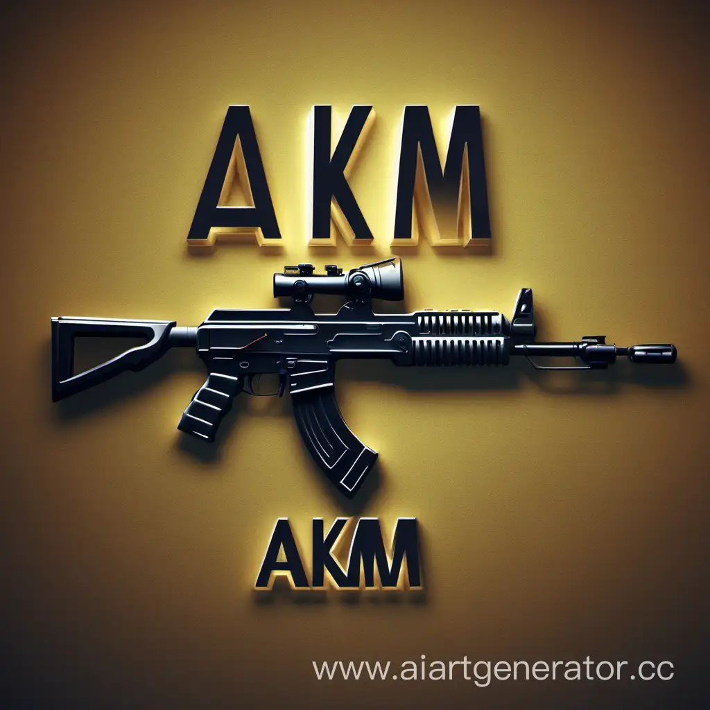 AKM-4K-Logo-Design-with-Striking-Visual-Elements