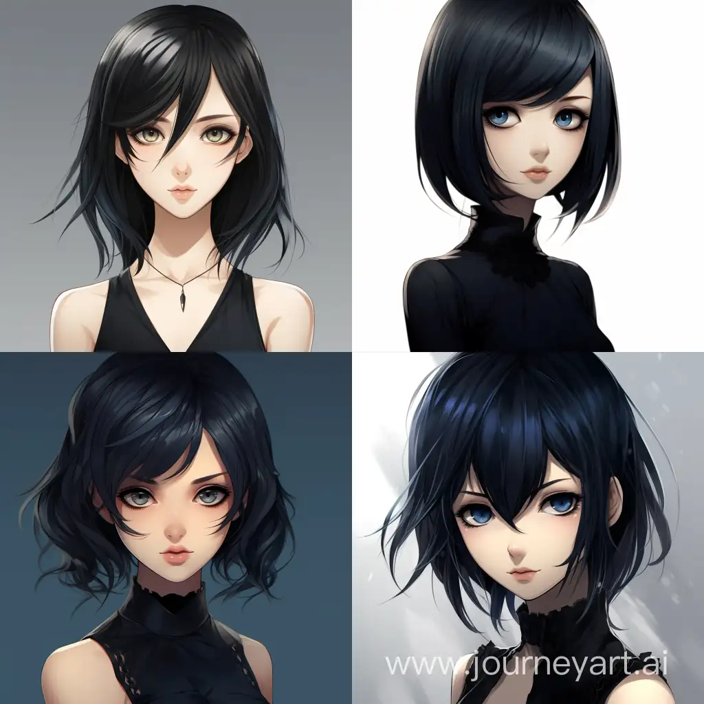 Mysterious-Anime-Character-Gothic-Girl-in-Black-Dress-with-Striking-Blue-Eyes