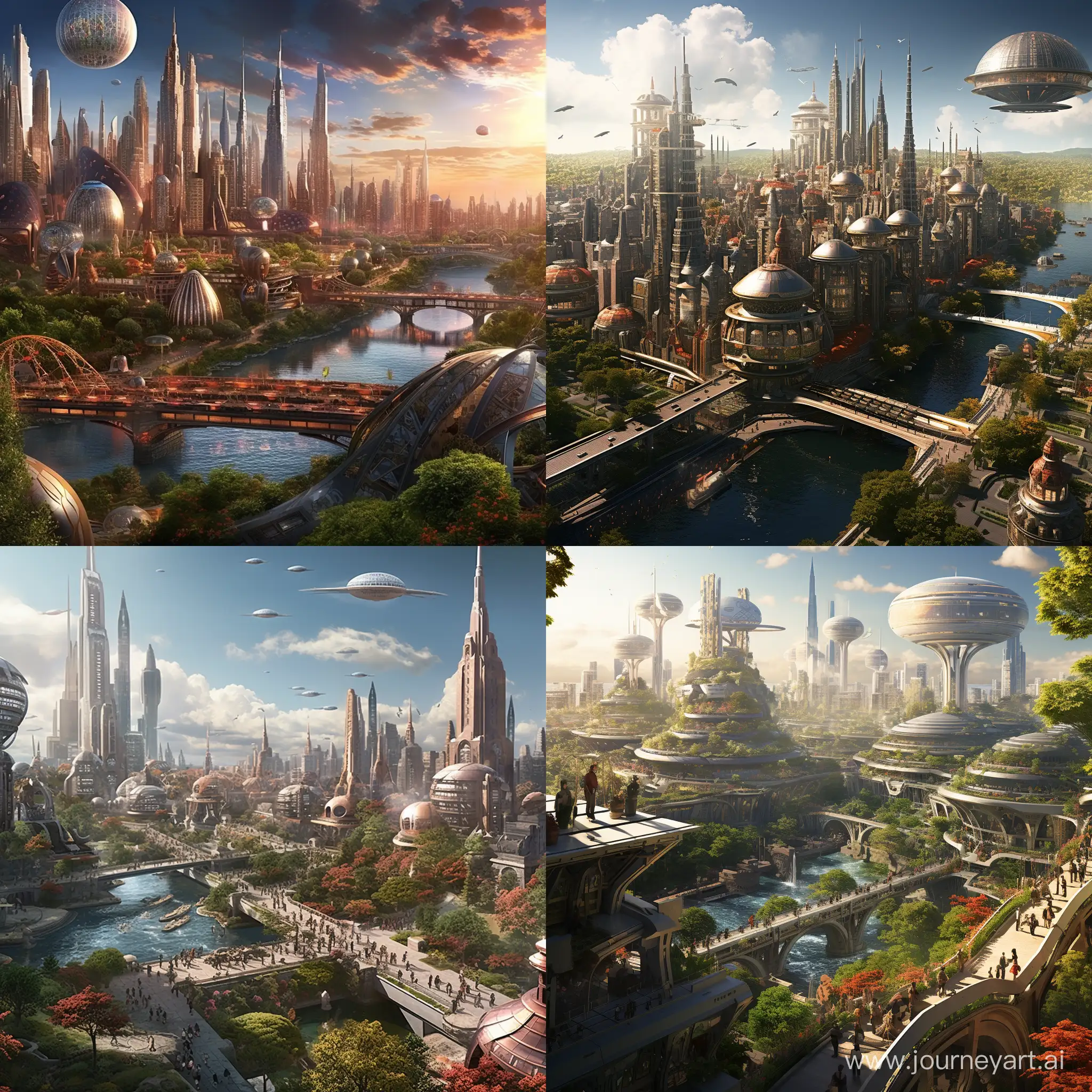 New York City in the year 2300