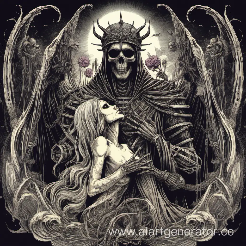 the god of death in love with a girl