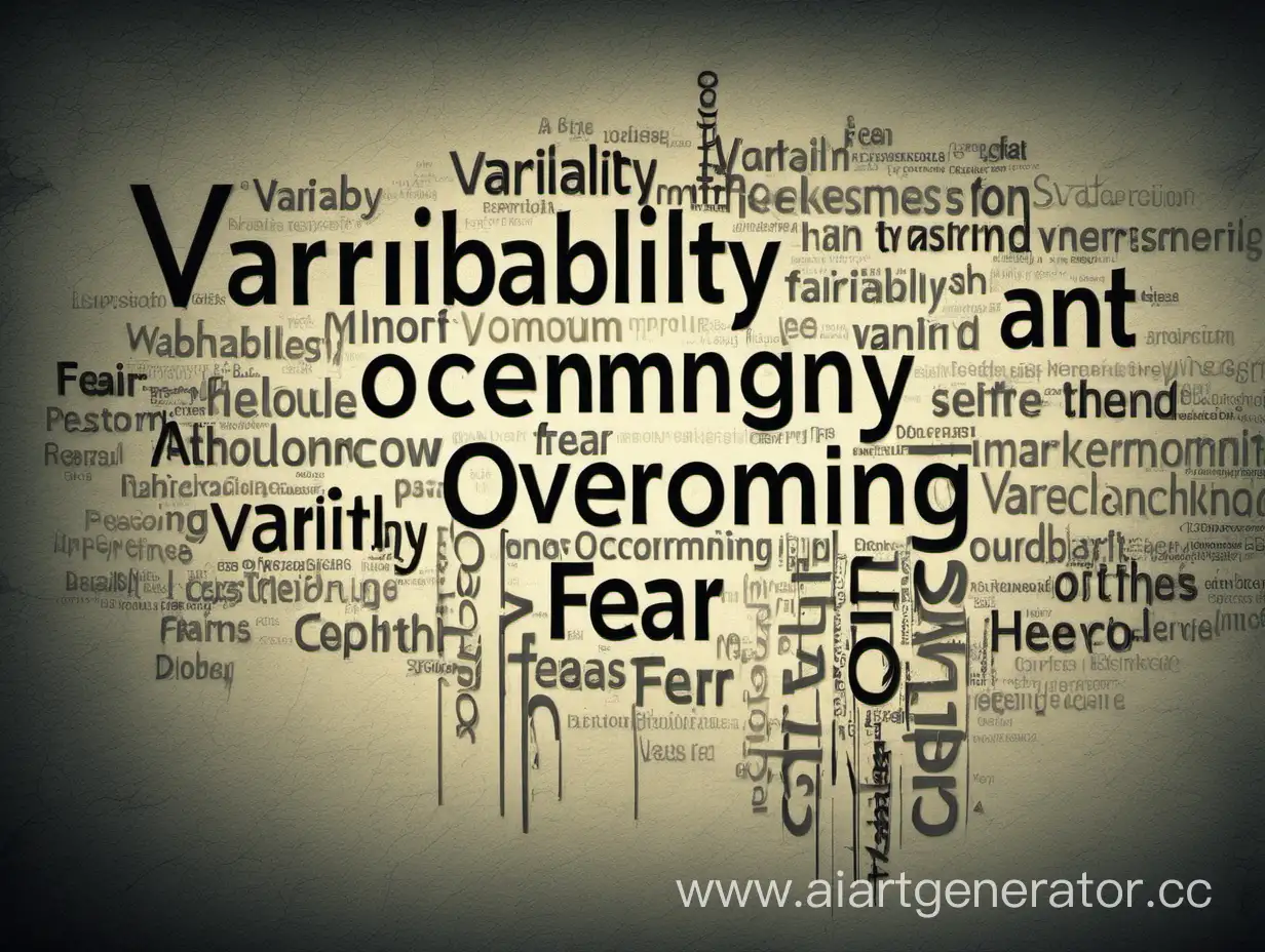 Variability and overcoming fear
