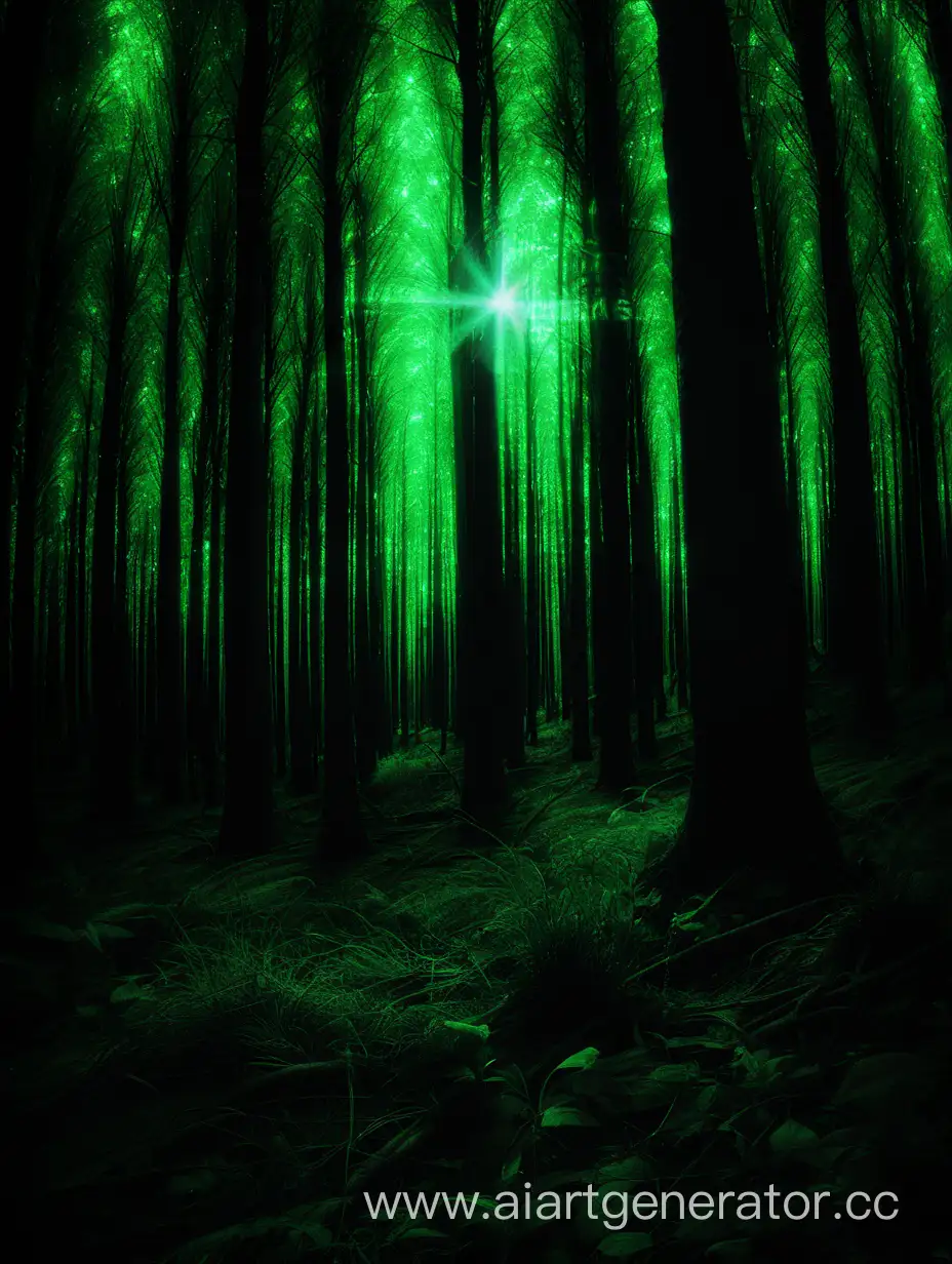 darkness conclude critical reality death supreme absence recognition green forest light