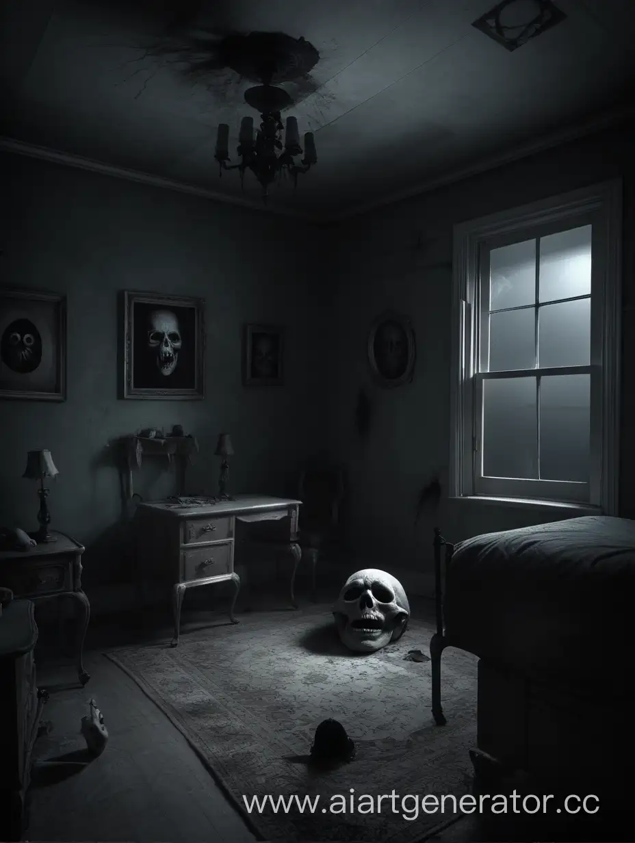 Eerie-Haunted-Room-with-Mysterious-Atmosphere