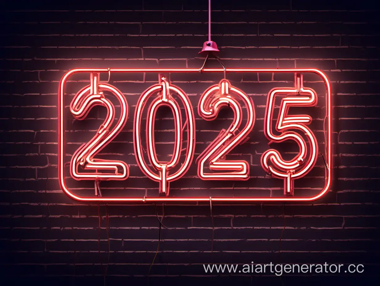 Vibrant-Neon-Sign-Welcoming-New-Year-2025