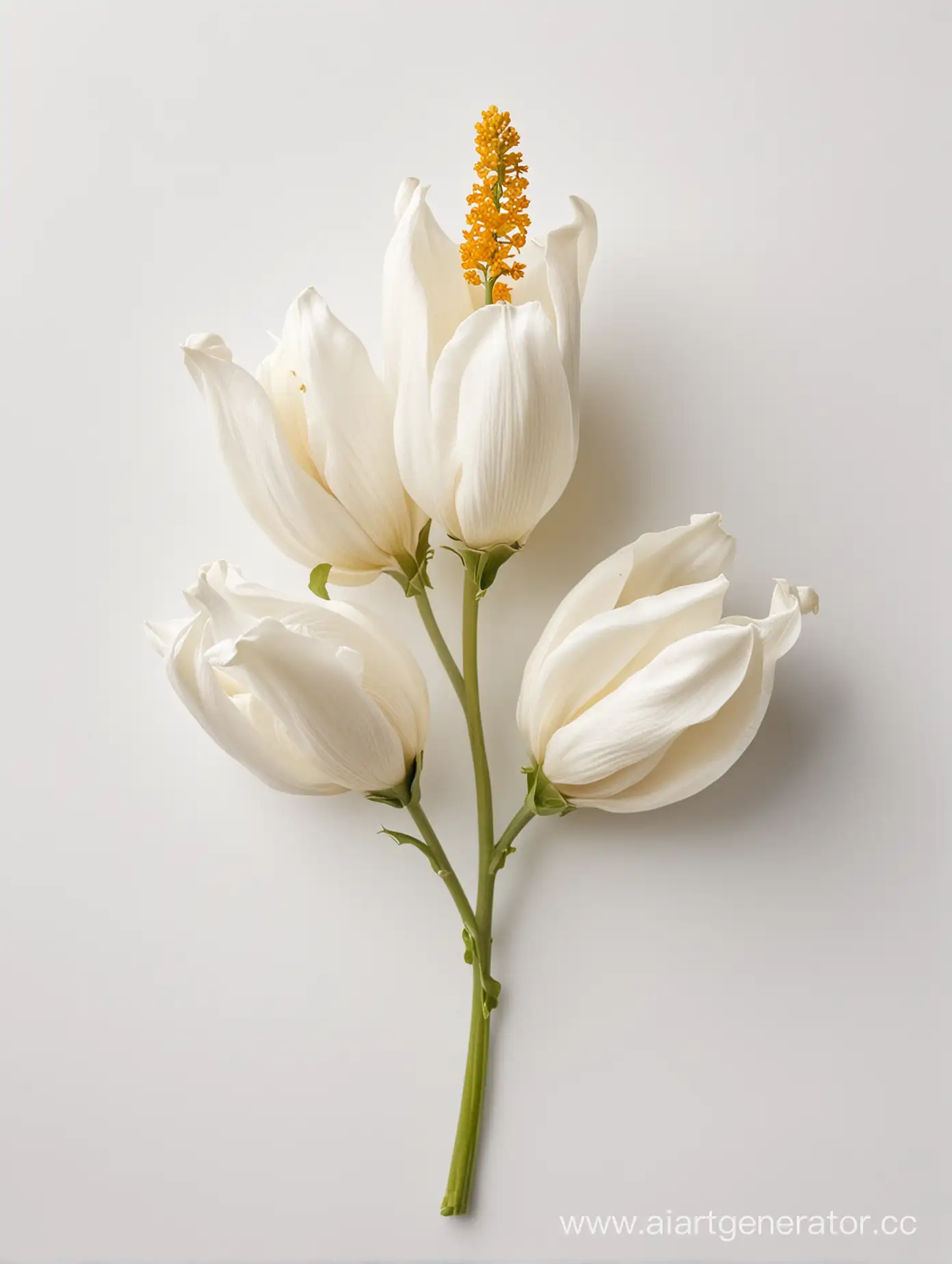 Amarnath-Flower-Blossoming-on-Pure-White-Background
