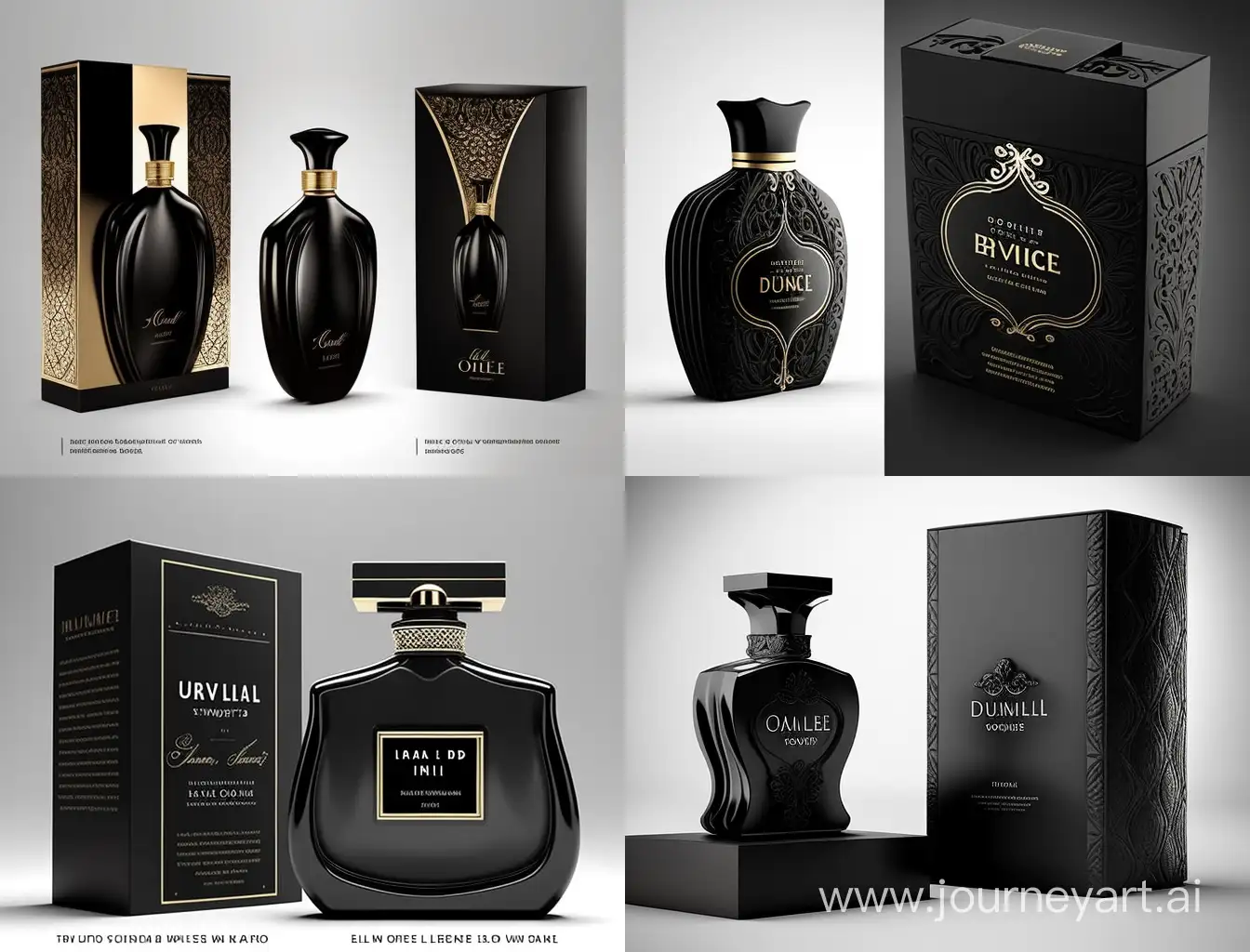Sophisticated-Black-Fragrance-Bottle-Packaging-with-Distinctive-Logo-Design