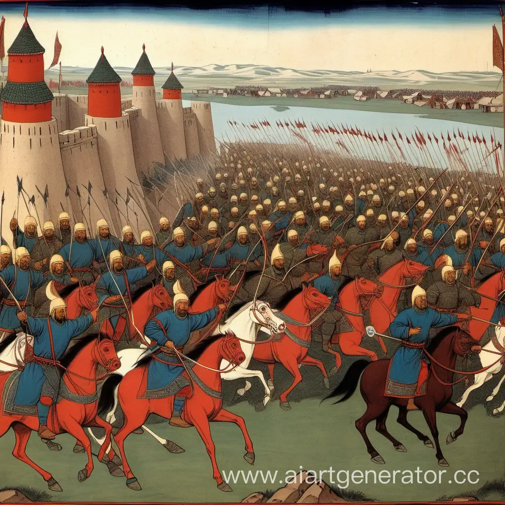 Defense-of-Kozelsk-Brave-Slavs-Repel-Mongol-Invasion-with-Arrows