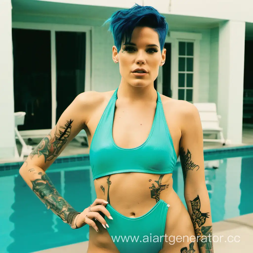 Halsey-Stunning-in-a-Trendy-Swimsuit-Fashion-and-Confidence