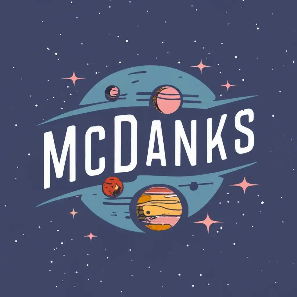 LOGO-Design-for-McDanks-Celestial-Elegance-with-Planets-and-Stars