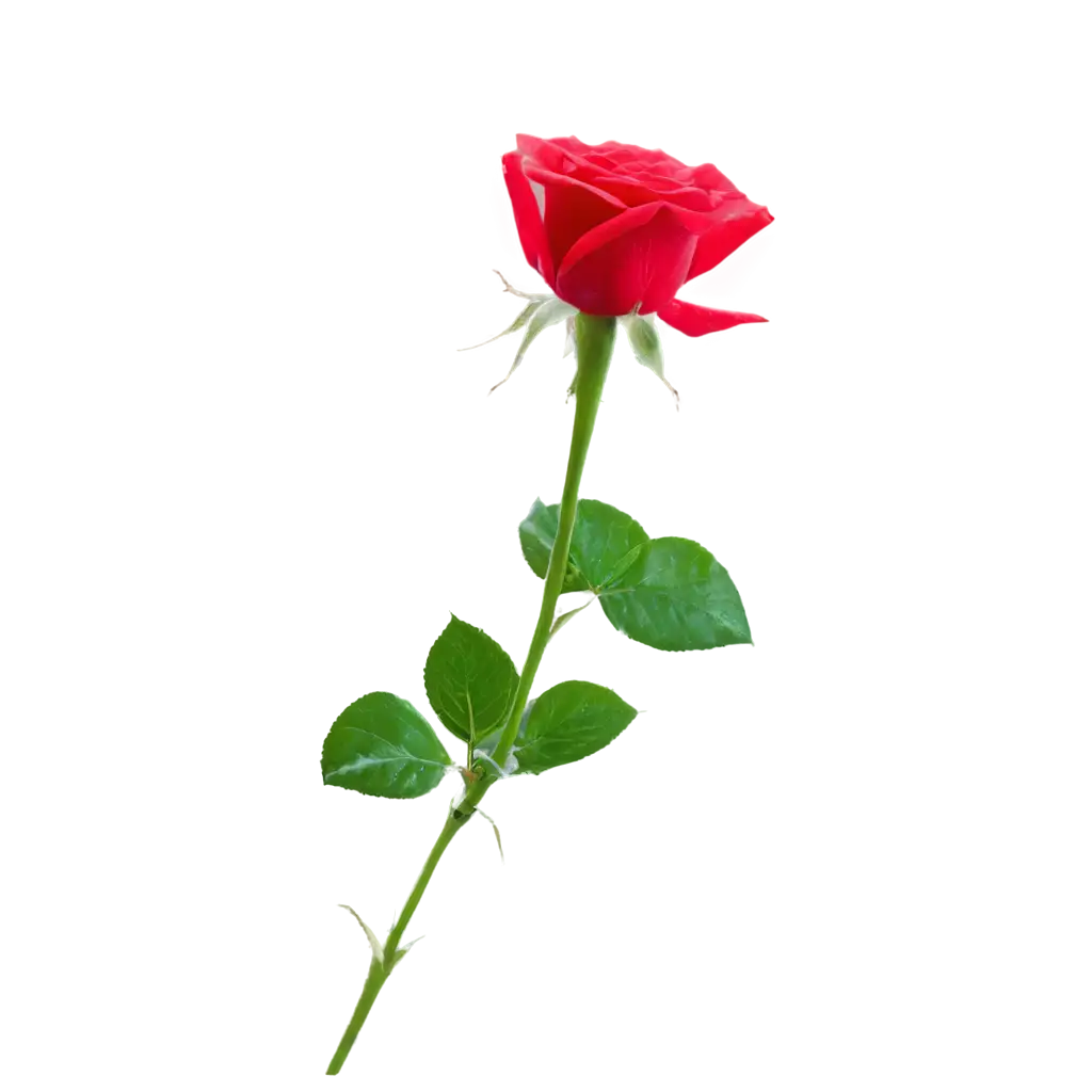 Exquisite-PNG-Rendering-Capturing-the-Beauty-of-a-Rose-Flower
