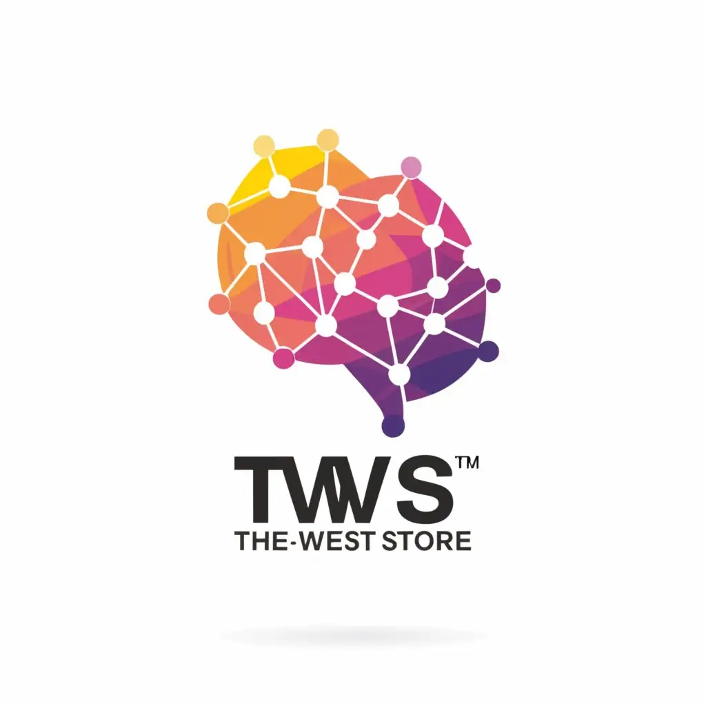 LOGO-Design-for-TWS-The-Wbest-Store-Brain-Symbol-Clear-Background-for-Imaginative-and-Moderate-Style