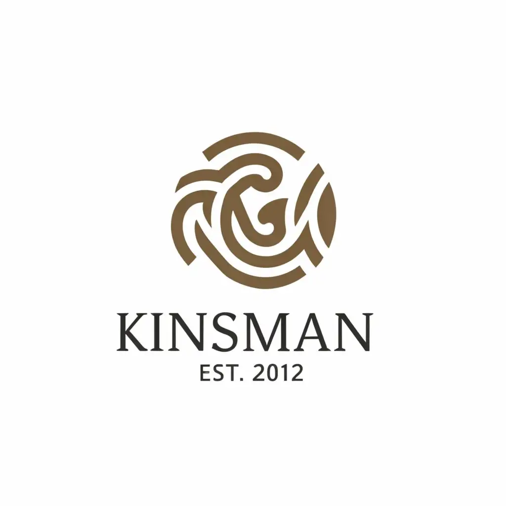 a logo design,with the text "Est. 2012", main symbol:Kinsman,complex,be used in Home Family industry,clear background