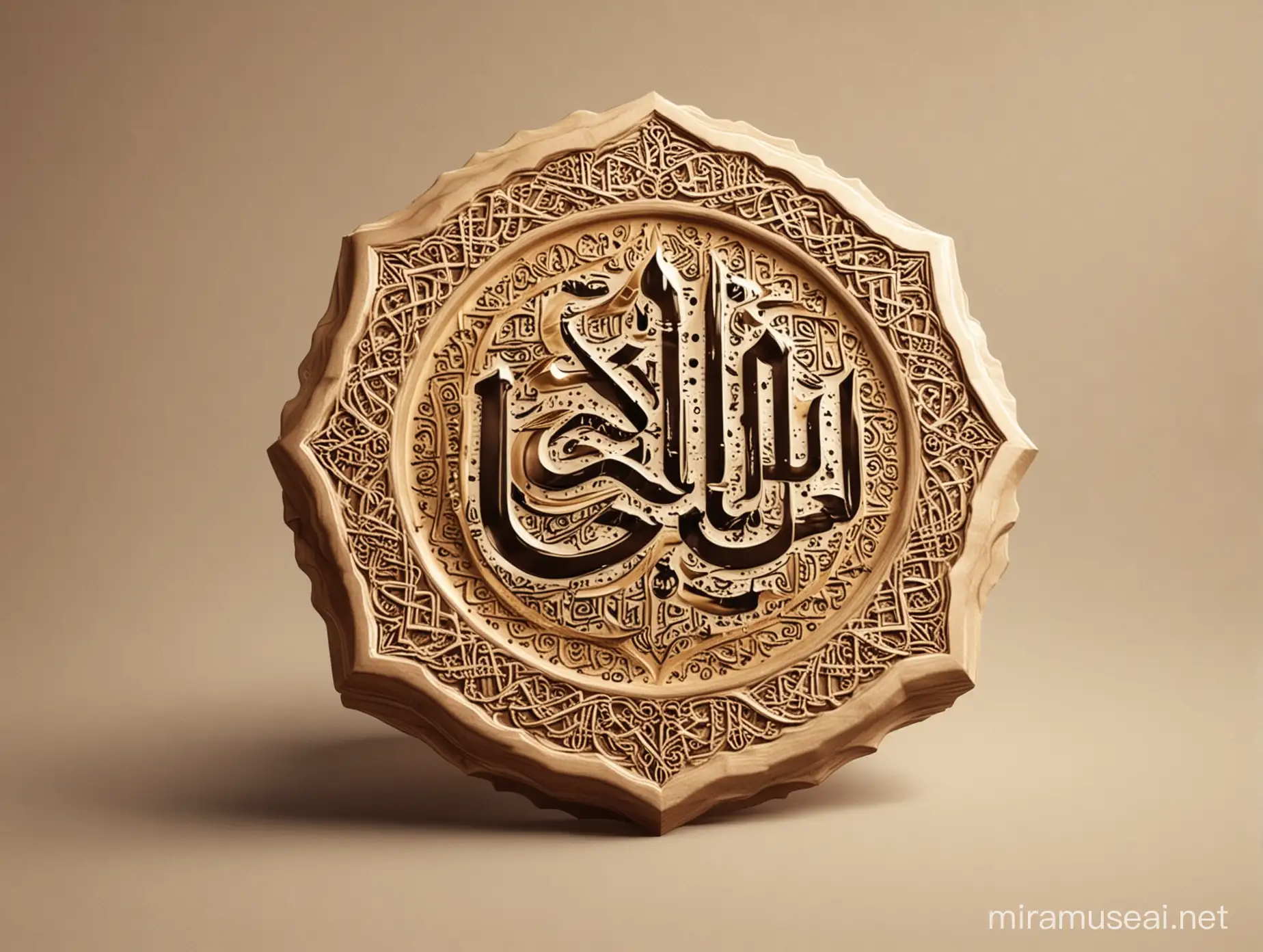 CDQURAN Logo Design Elegant Quran Book on Lectern