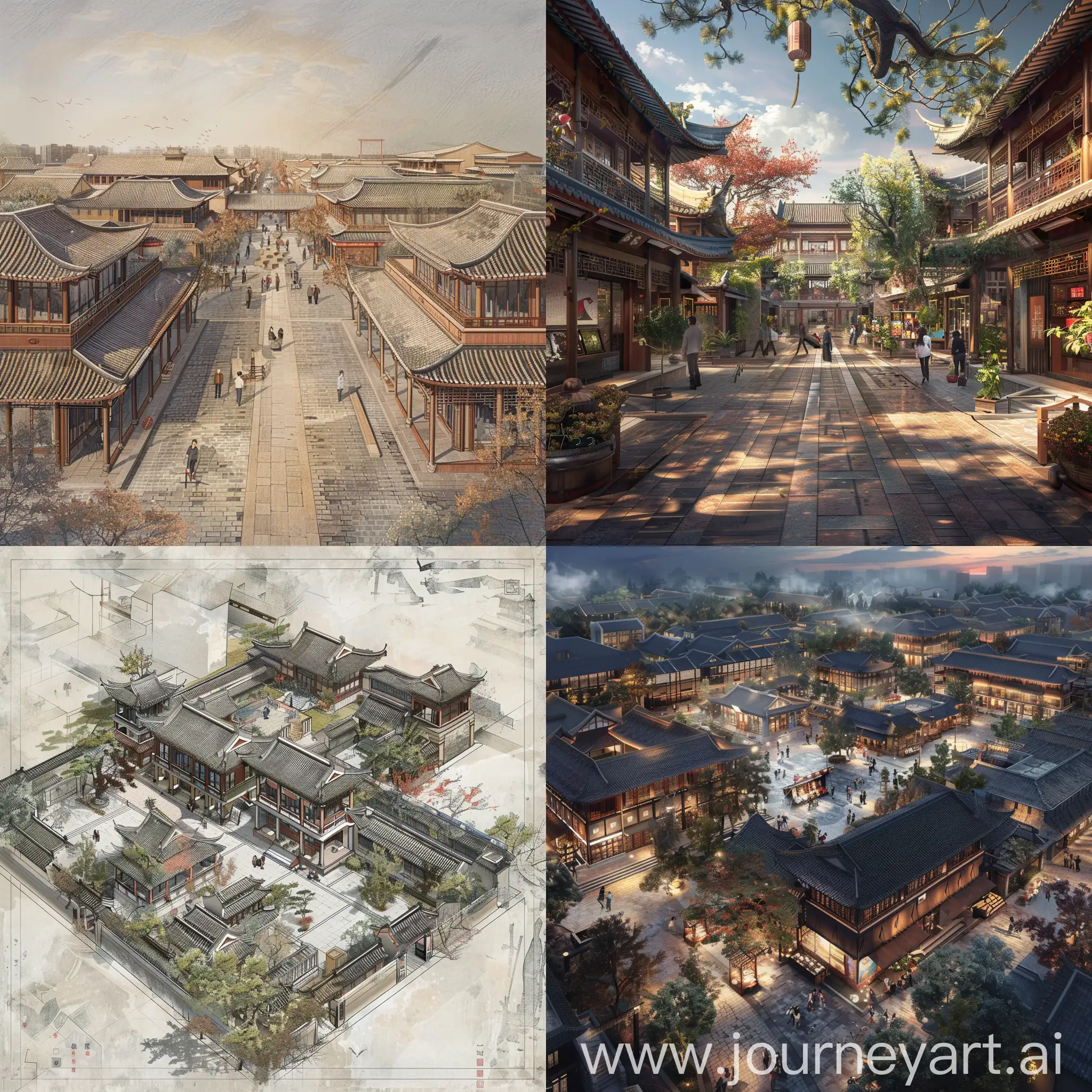 Transformation-of-an-Old-Beijing-Quadrangle-into-a-Traditional-Chinese-Art-Market