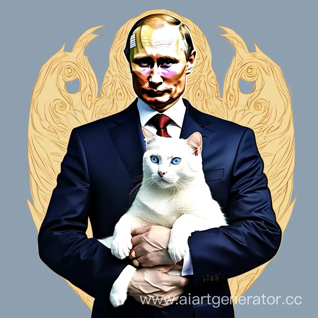 Putin-Holding-Neva-Masquerade-Cat