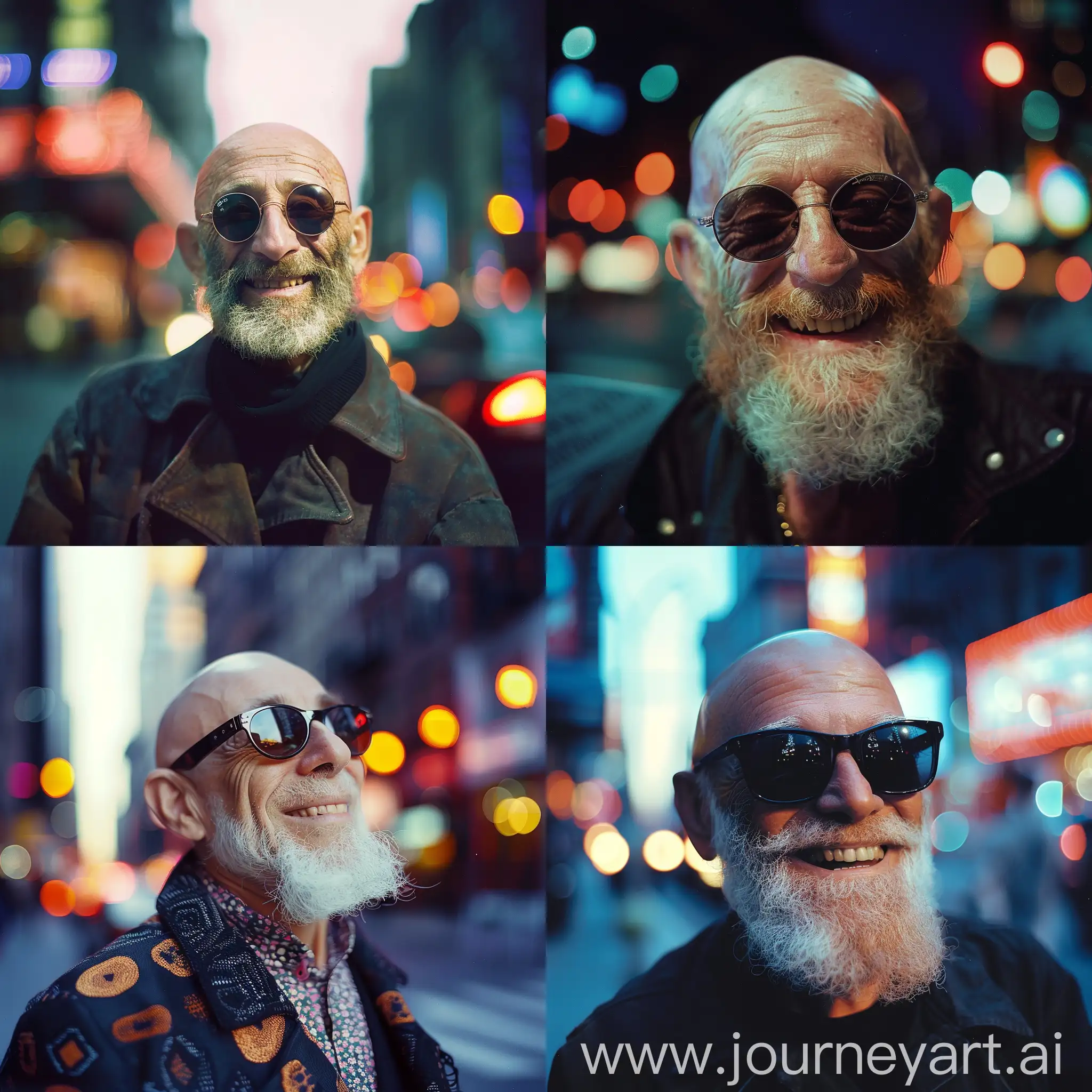 Iconic-Candid-Moment-Smiling-Bearded-Old-Man-with-Sunglasses-in-Vaporpunk-Style