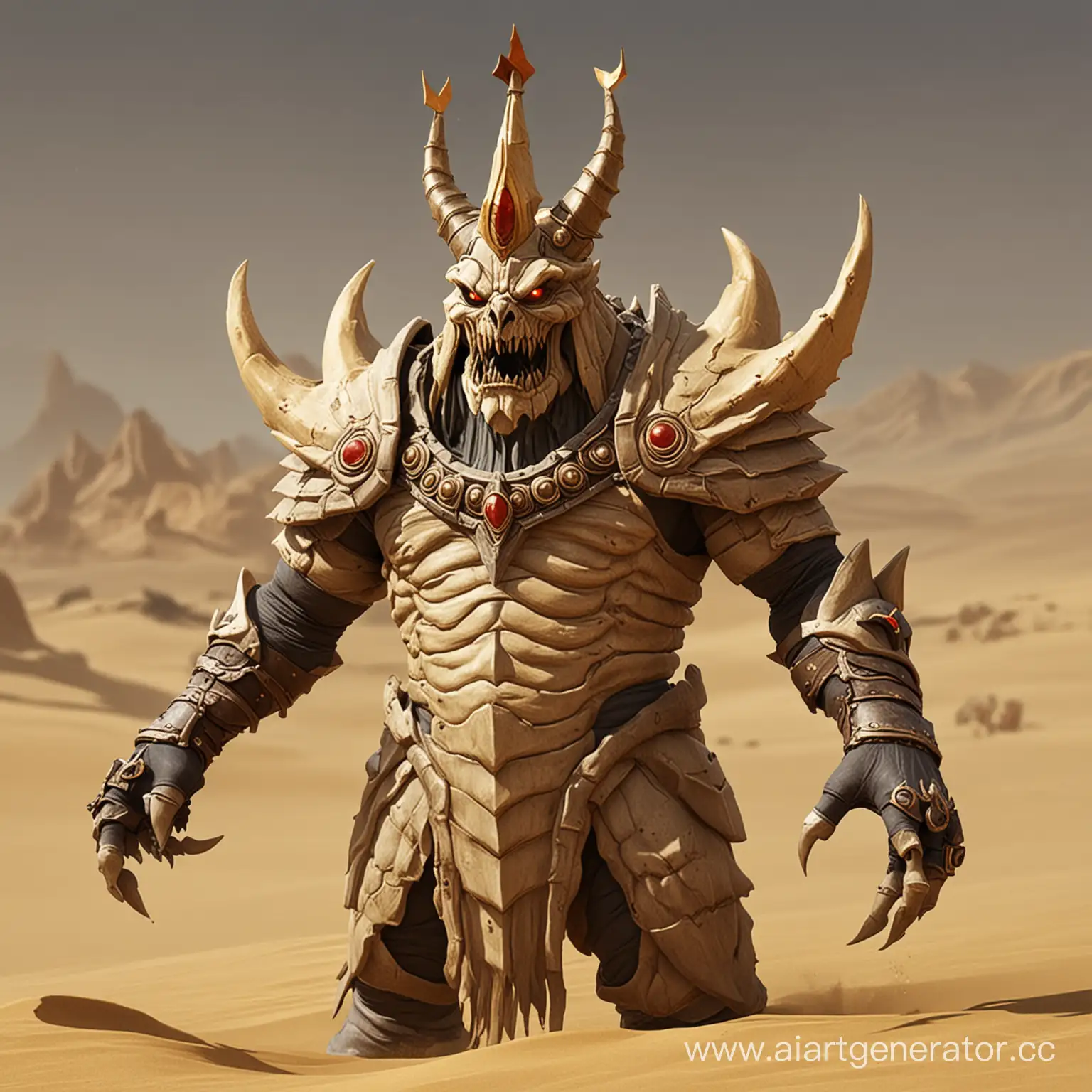 Majestic-Sand-King-Heroic-Pose-in-Dota-2