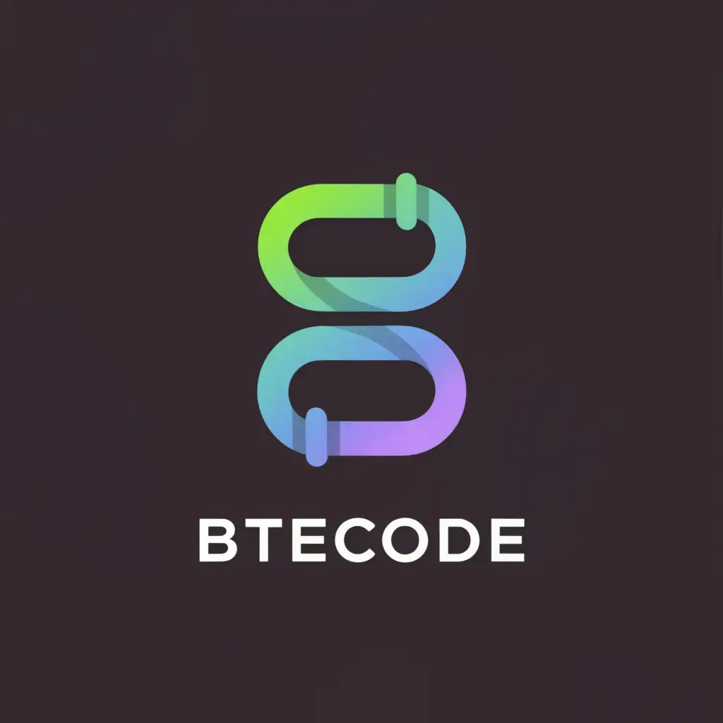a logo design,with the text 'BYTECODE', main symbol:INFINITY,Moderate, be used in Technology industry, clear background