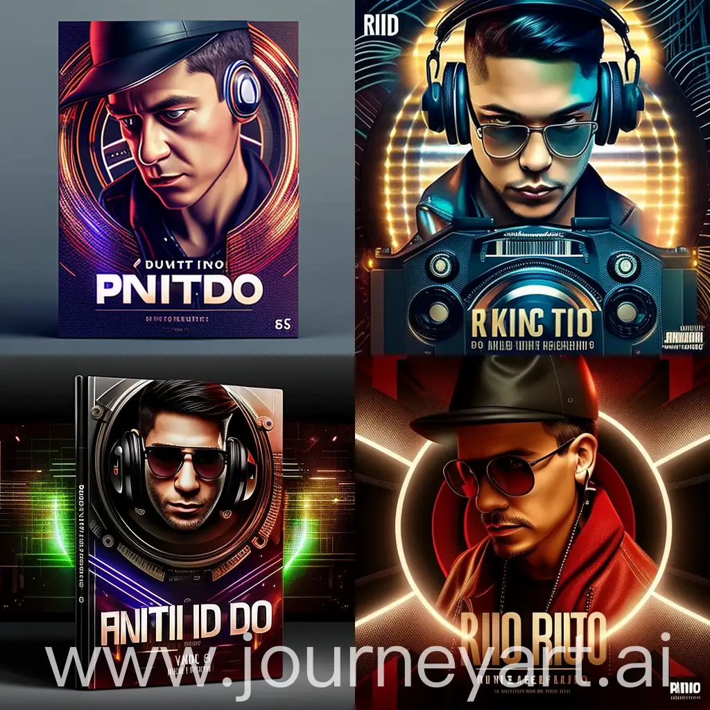 Make a cover for a track in the style of Dj Ritmo55, 0to8