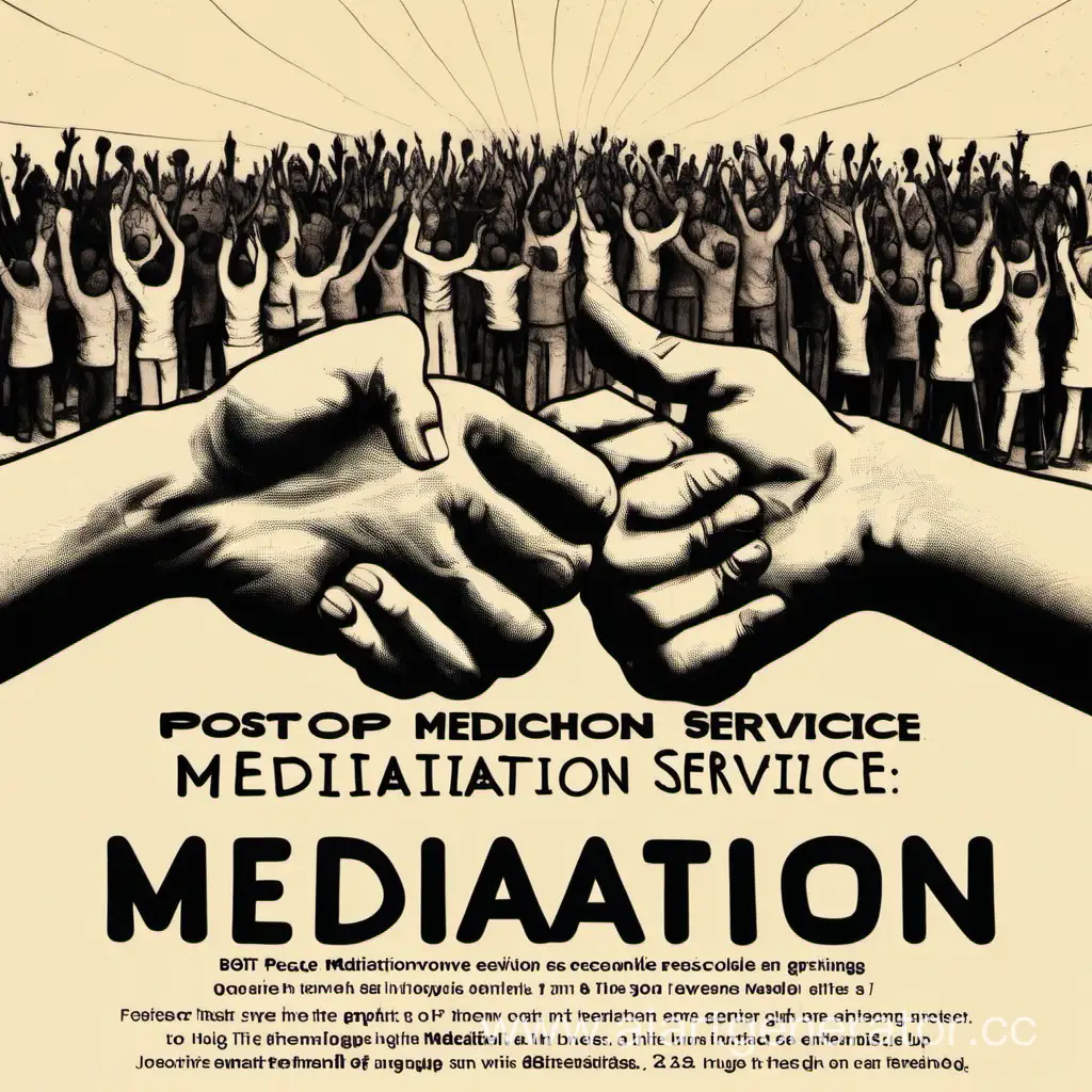 People-Reconciling-for-Mediation-Service-Poster