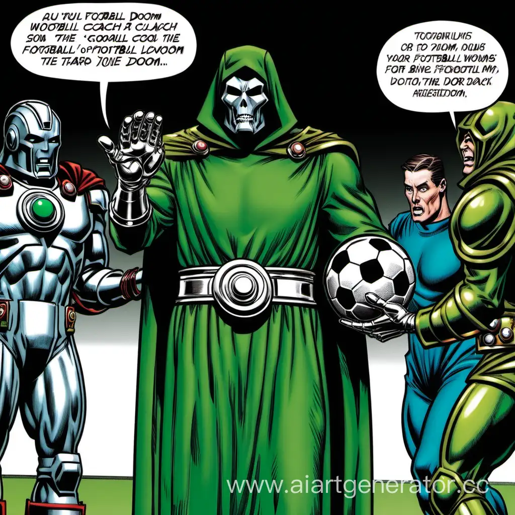 Doctor-Doom-Presents-Football-Coach-with-Prestigious-Award