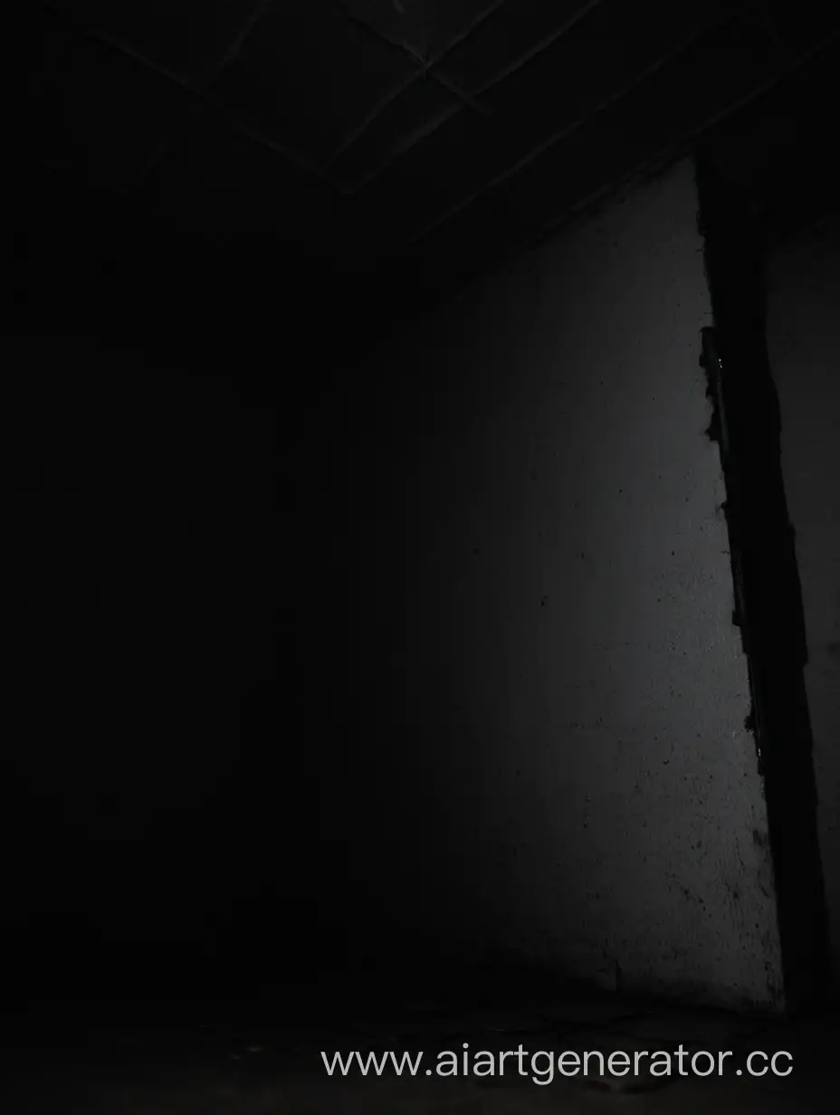 dark corner of the basement