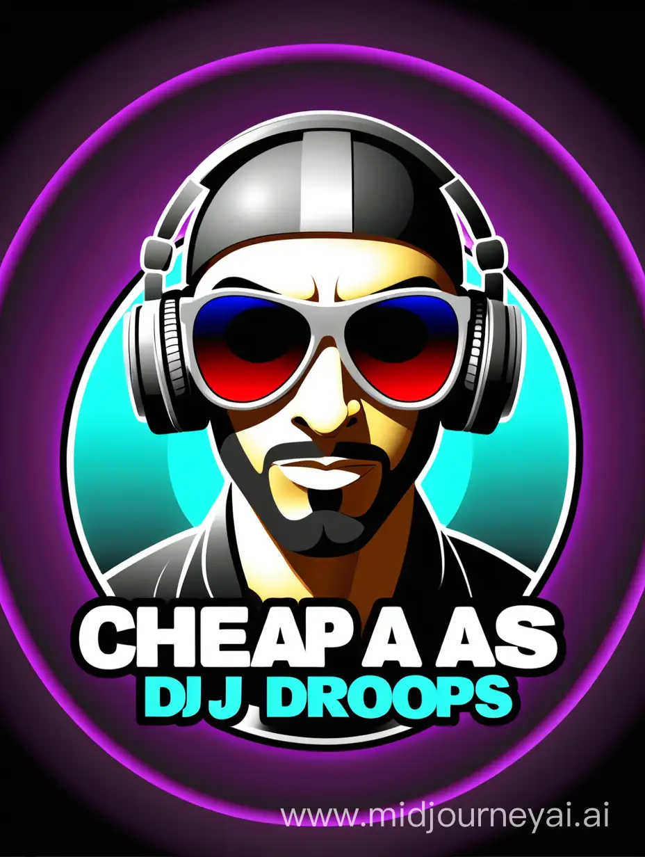 Affordable DJ Drops Logo Design