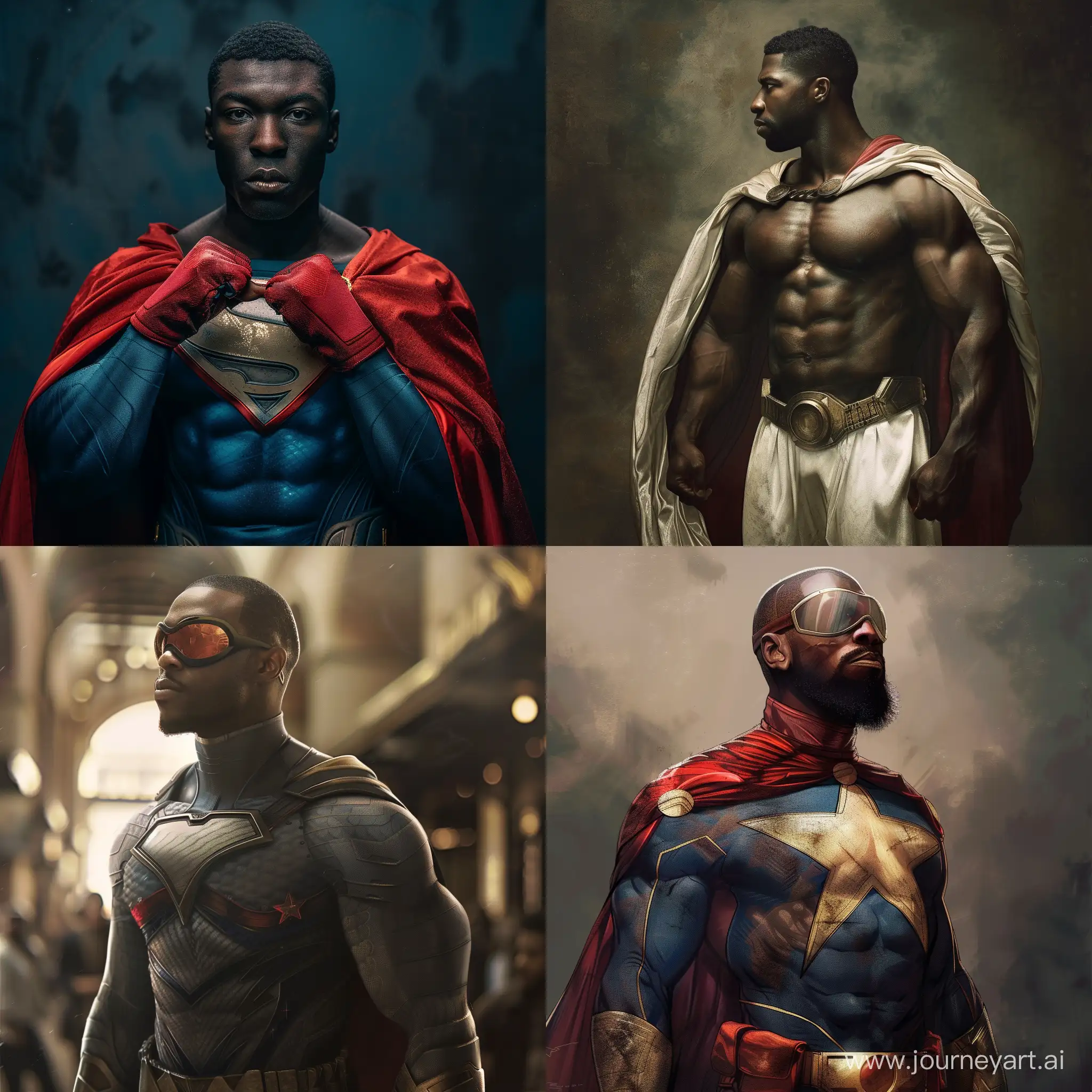 An African American superhero called The Last Movie Hero