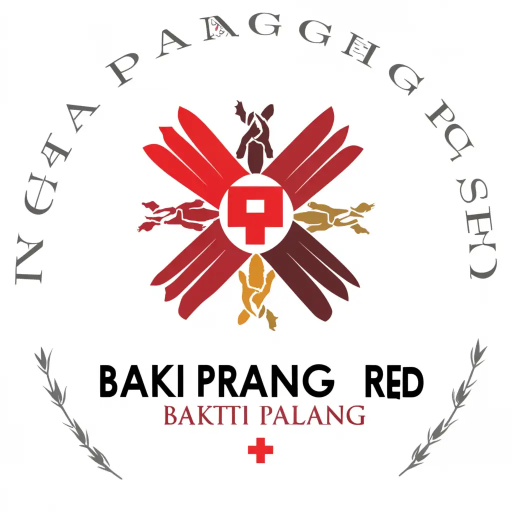 LOGO-Design-for-Bakti-Palang-Red-Cross-Symbol-with-Community-Unity-Theme