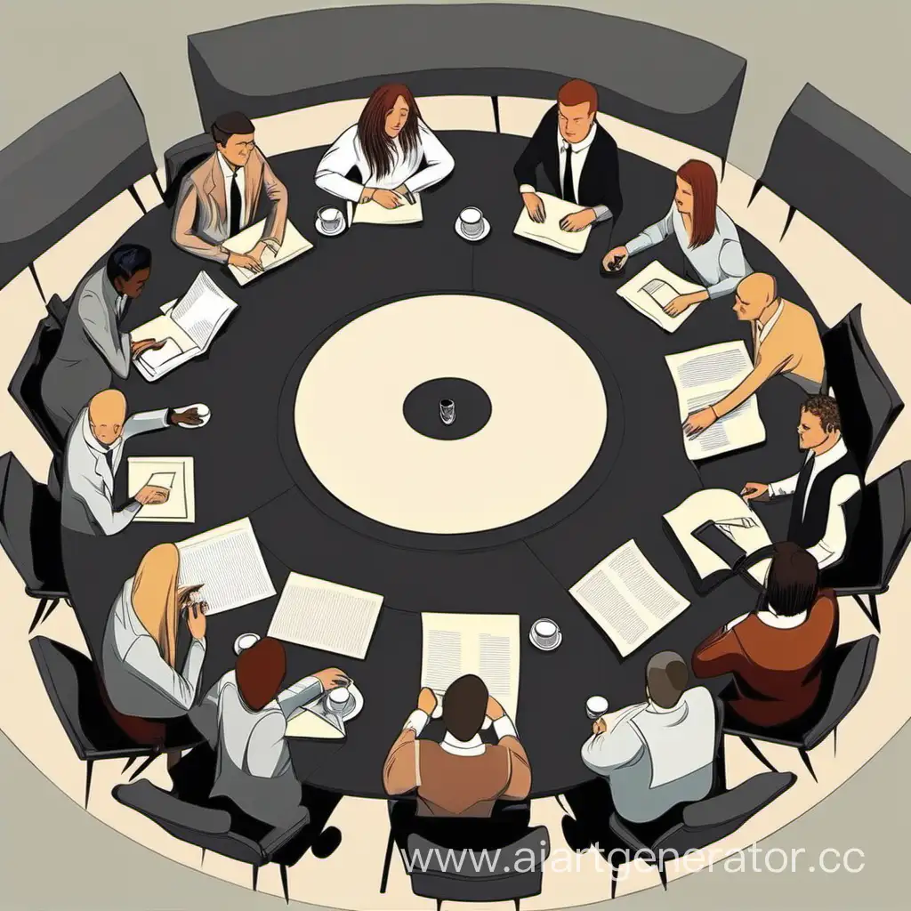 Diverse-Group-Gathering-Around-Circular-Table