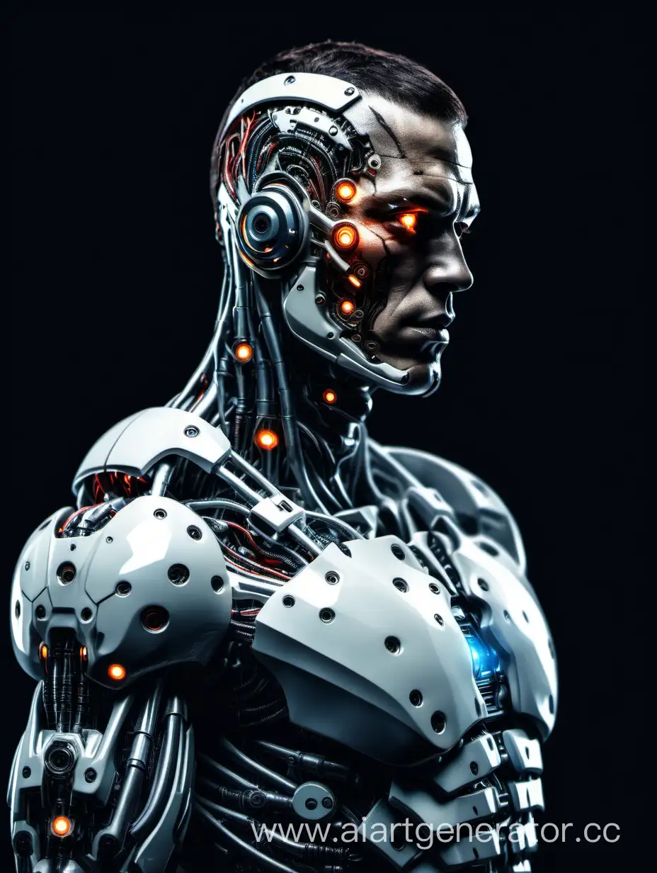 Futuristic-Cyborg-Man-in-Shadowy-Silhouette