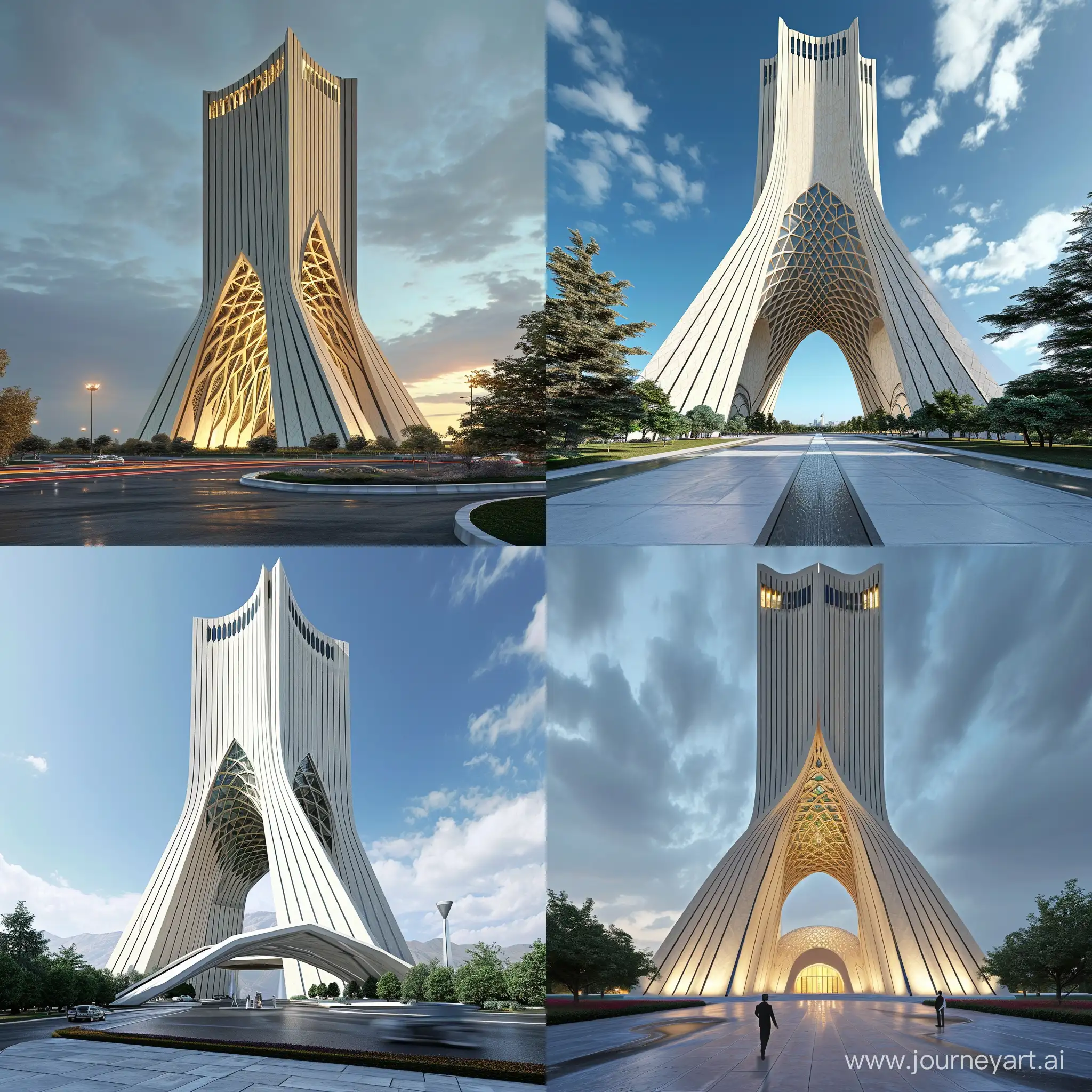 Modern-Design-of-Milad-Tower-in-Iran