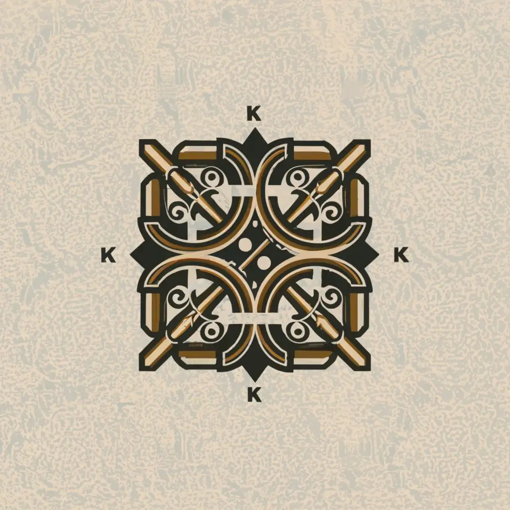 LOGO-Design-For-KKI-Intricate-Medieval-Symbol-for-Religious-Industry