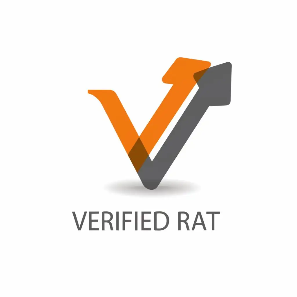 LOGO-Design-For-Verified-Rate-Vibrant-Check-Mark-V-and-R-Combination