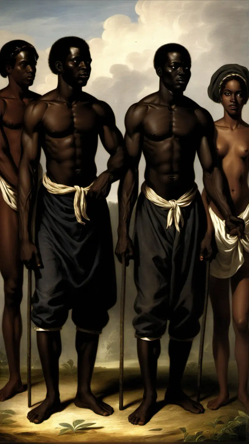Black Slaves Men and women