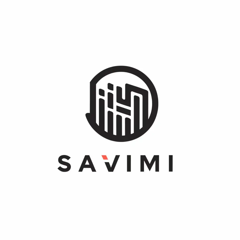 LOGO-Design-For-SAVIMI-Reflective-Mirror-Symbol-for-the-Construction-Industry
