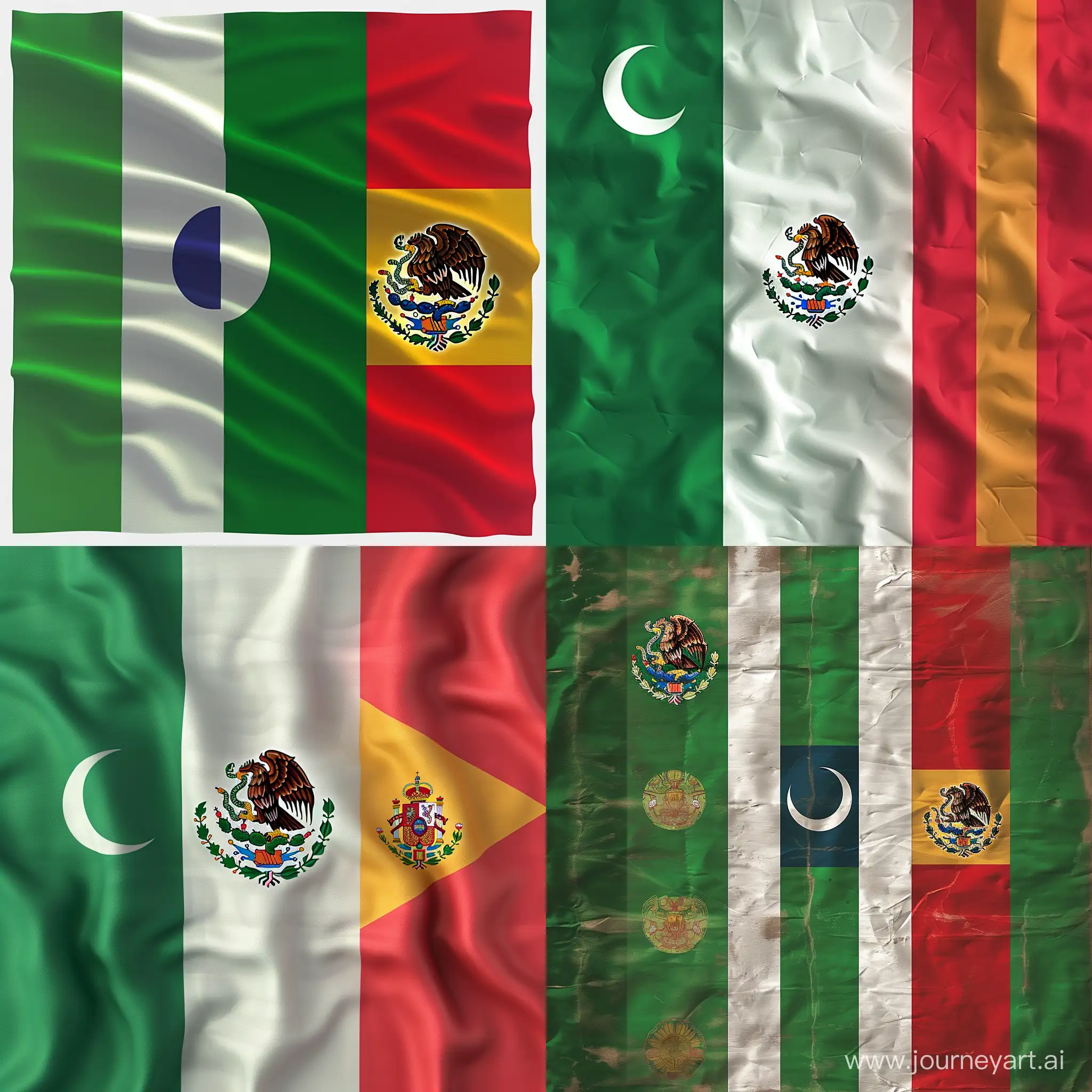 National-Flags-of-Pakistan-Mexico-Greece-Portugal-Cyprus-and-Spain
