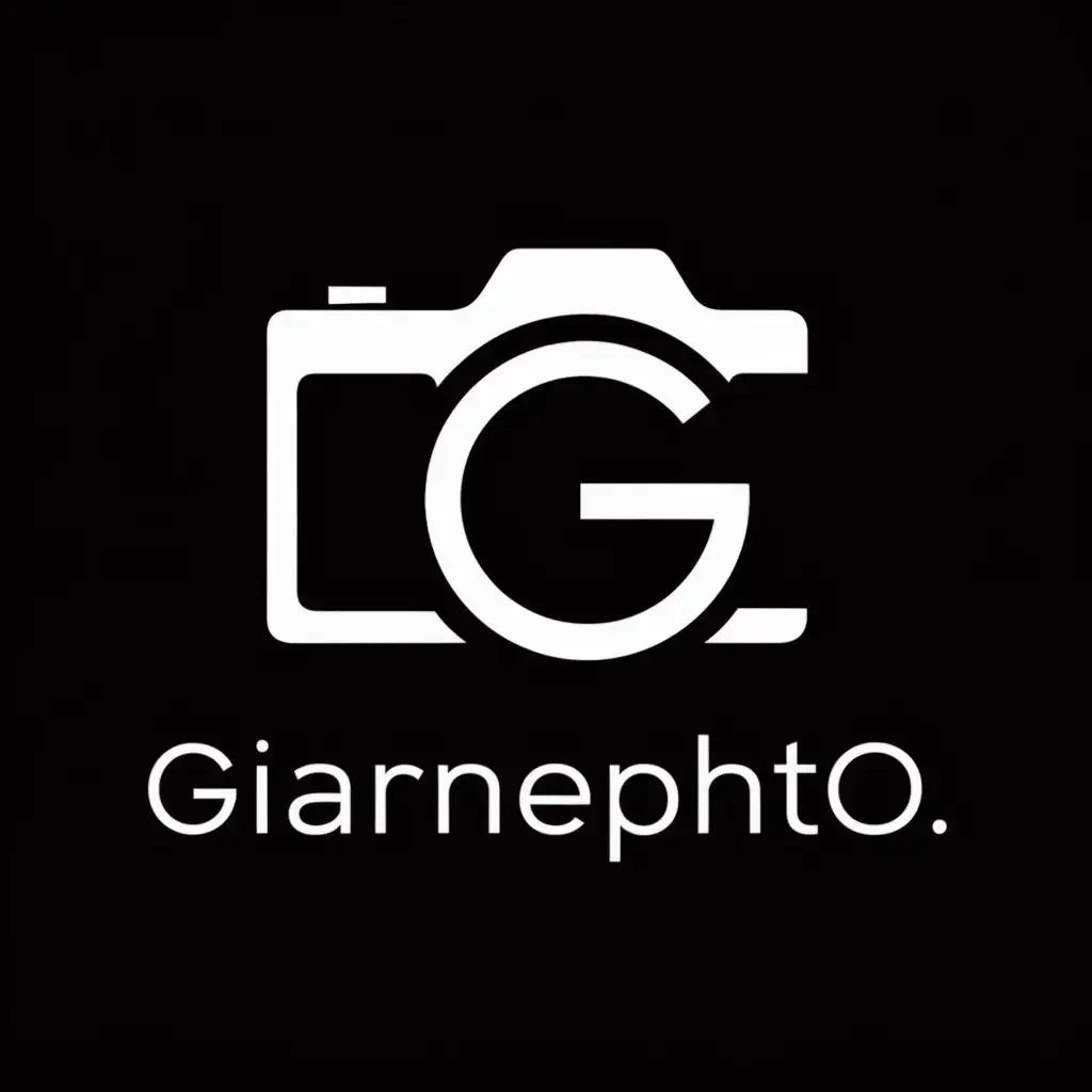 LOGO-Design-For-Giarnephto-Innovative-Camera-Integration-with-Dynamic-Typography