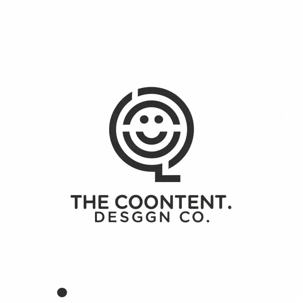 a logo design,with the text "The Content Design Co.", main symbol:user experience,Moderate,be used in Education industry,clear background