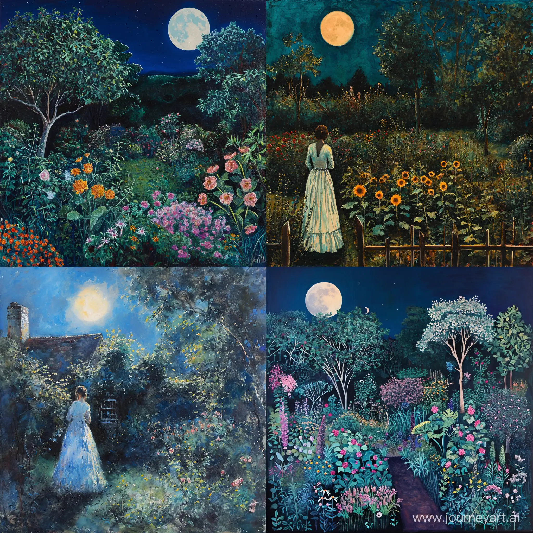Moonlit-Garden-Scene-with-Vertical-Composition
