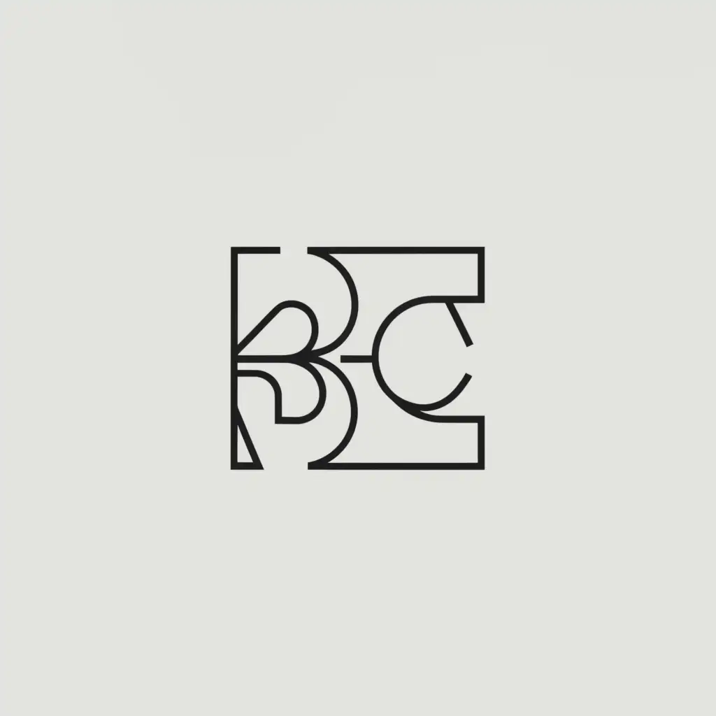 LOGO-Design-For-Brand-Court-Minimalistic-BC-Symbol-on-Clear-Background