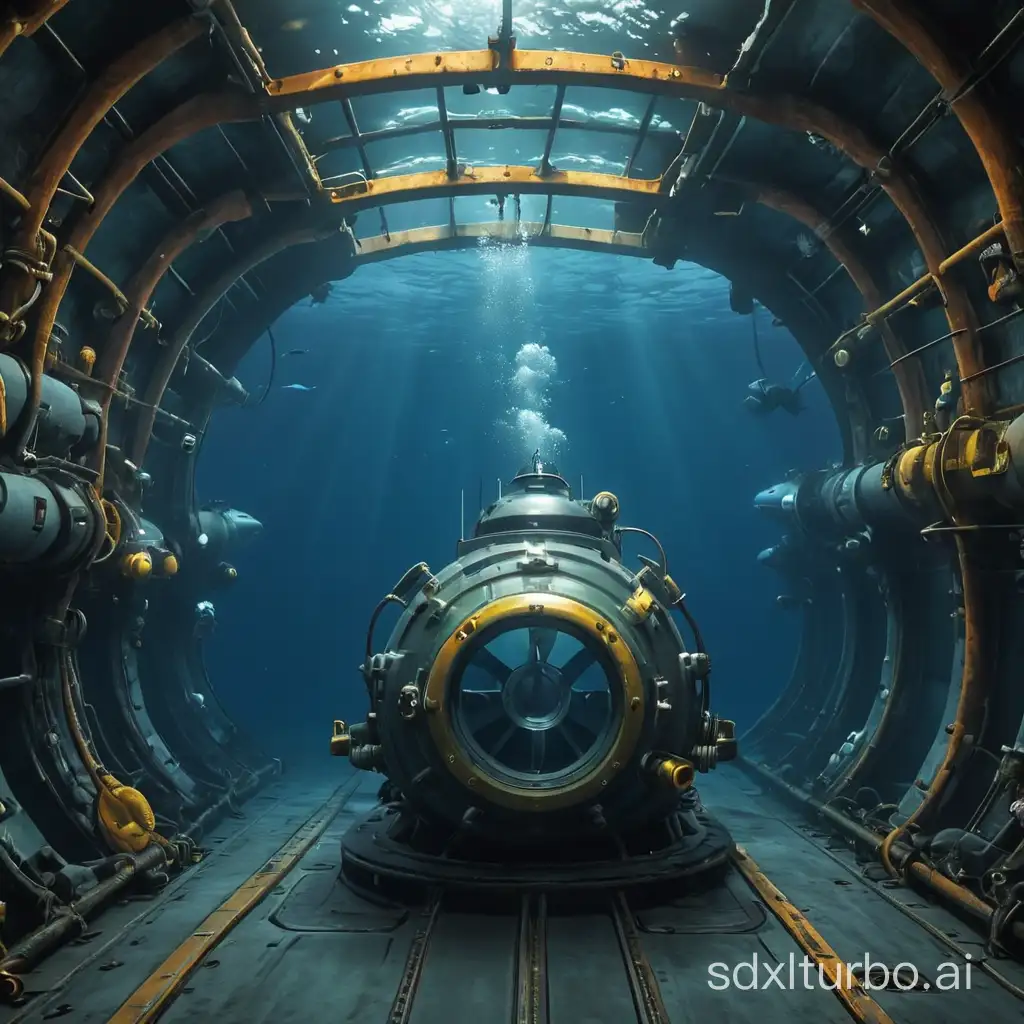 深海旅行科技感